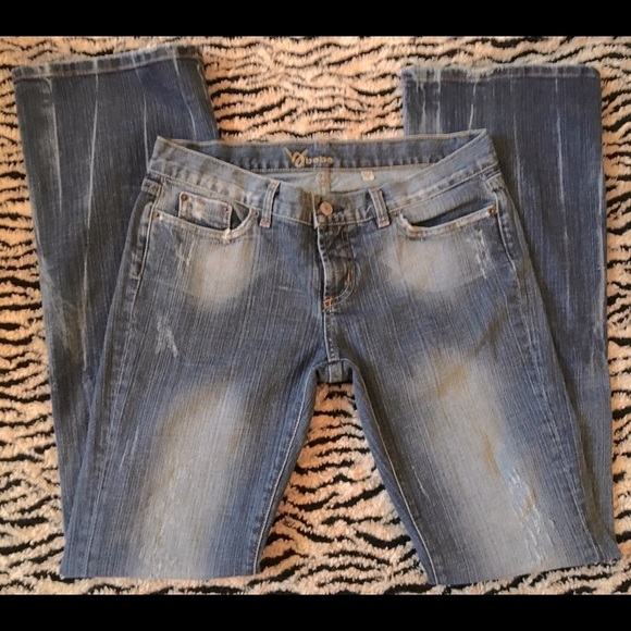 🔆SOLD🔆 bebe Jeans w/ embroiled back pockets - Picture 3 of 13